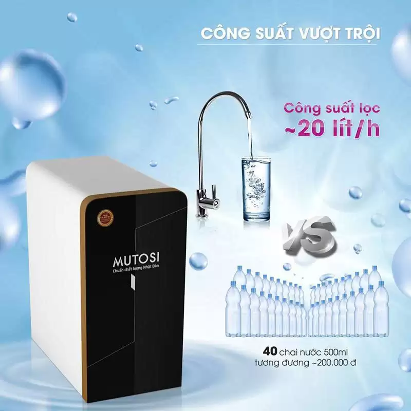 Máy lọc nước để gầm 7 lõi MP-370U