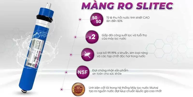 Máy lọc nước để gầm 7 lõi MP-371U