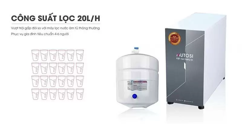 Máy lọc nước để gầm 7 lõi MP-371U