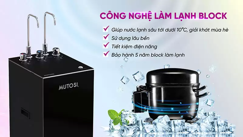 Máy Lọc Nước Ion Kiềm Hydrogen Mutosi MP-S109HK