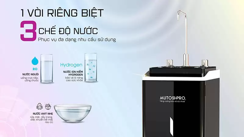 Máy lọc nước điện giải ion kiềm Hydrogen MP-T666